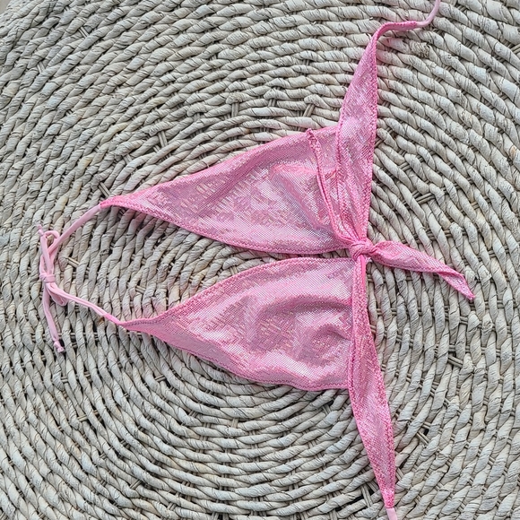 Pink halter top - Picture 1 of 2